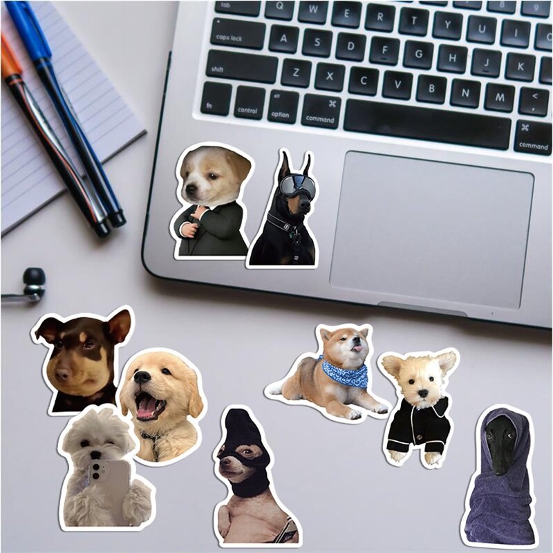 10/30/50PCS สุนัขเกาหลีสติกเกอร์ความงาม PVC ไดอารี่แล็ปท็อป Sketchbook เครื่องเขียนเด็ก Scrapbooking โรงเรียนอุปกรณ์