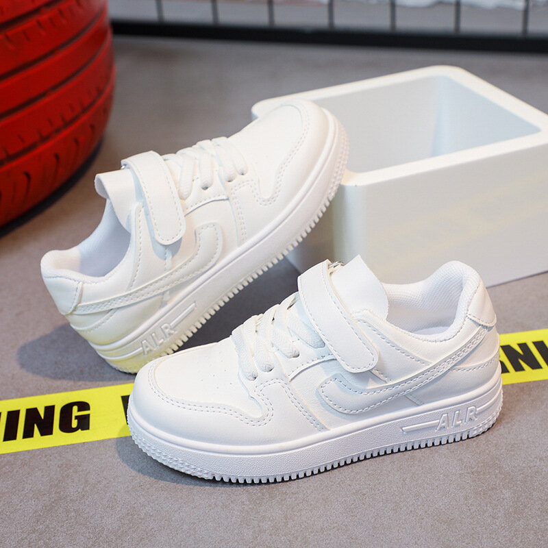 Nowe chłopięce buty sportowe dla dzieci Sneakers kampus antypoślizgowe duże dzieci w szkole podstawowej