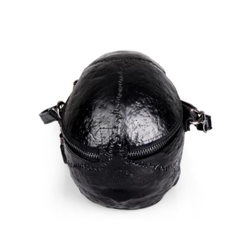 Mode Designer Satchel Paket Schädel BagsOriginality Frauen Tasche Lustige Skeleton Kopf Schwarz Handbad Einzigen Paket