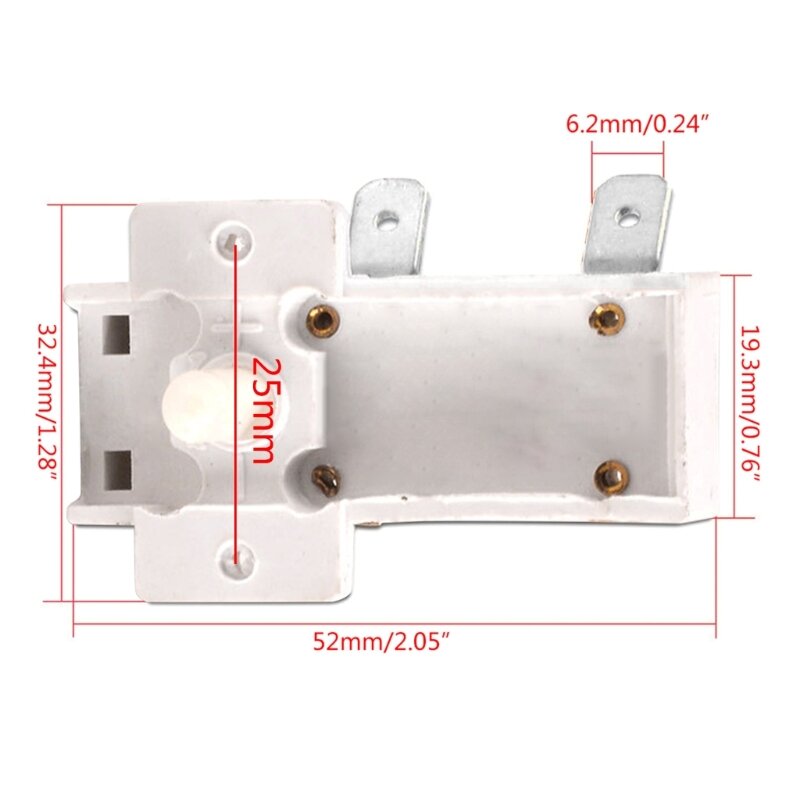 El interruptor de temperatura del calentador eléctrico evita que el calentador se sobrecaliente Durable A0NC