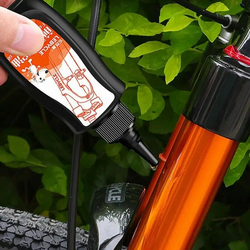 Pelumas sepeda Pelumas suspensi, inersia tinggi permanen tidak menentu ganda anti bocor untuk sepeda MTB