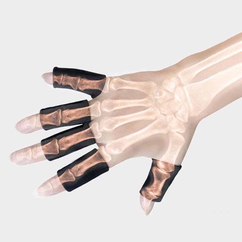 Finger Splint Finger Brace 10pcs Stabilize Joints Elastic Finger Guard Improve Grip For Trigger Finger Basketball Baseball