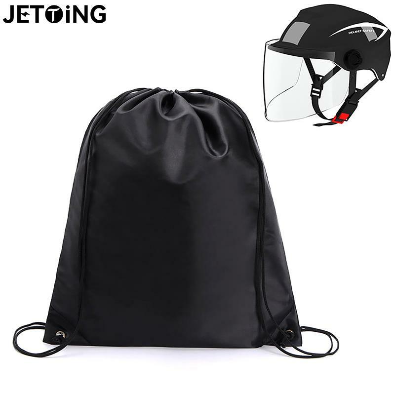Sport Gym Helmet Bag Rainproof Backpack Draw Pocket for Motorcycle Scooter Moped Bike Bicycle Full Half Helmet Lid Protect Bag