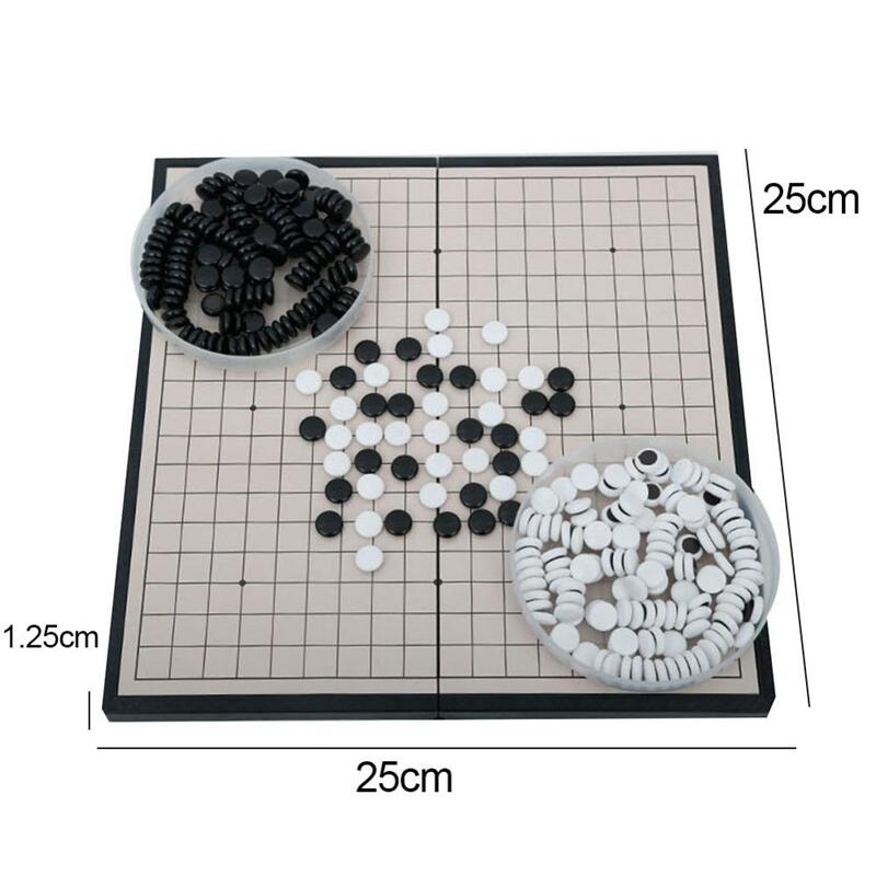 Adult Portable Kid Folding Magnetic Go Game Board Set Amusement Intelligence Toy