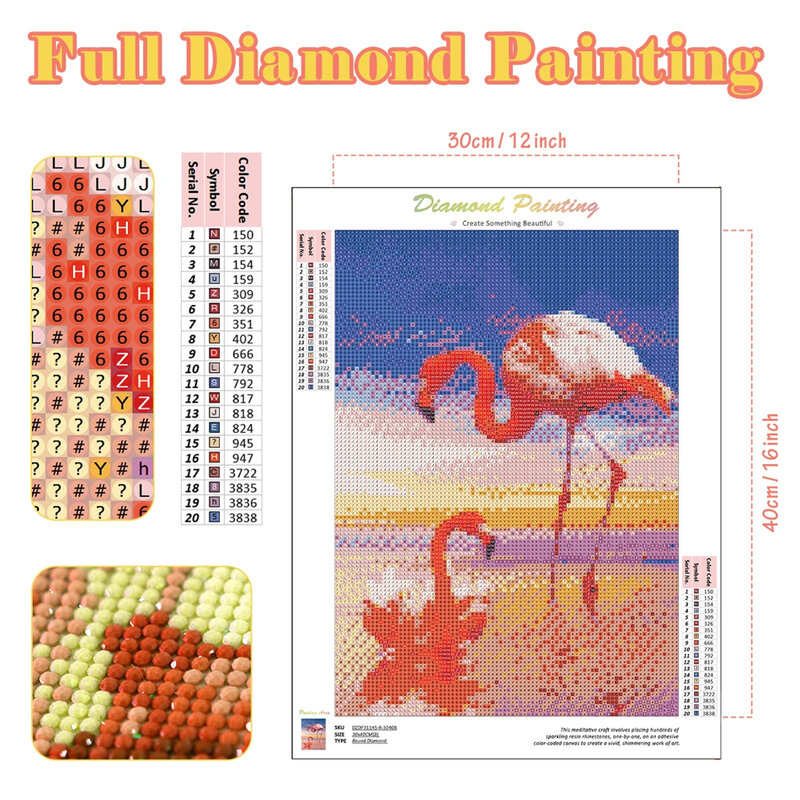 GATYZTORY Diamond Painting Kit Flower Diamond Mosaic Rhinestones Pictures Full Square Diamond Embroidery Sale Home Decor