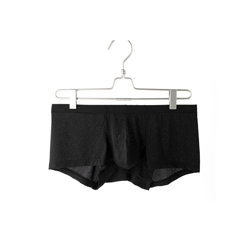 2023 Sexy Heren Doorschijnende Nachtkleding Onderkleding Doorzichtig Door Boxershorts Ondergoed Mesh Shorts Strandbroek Onderbroek