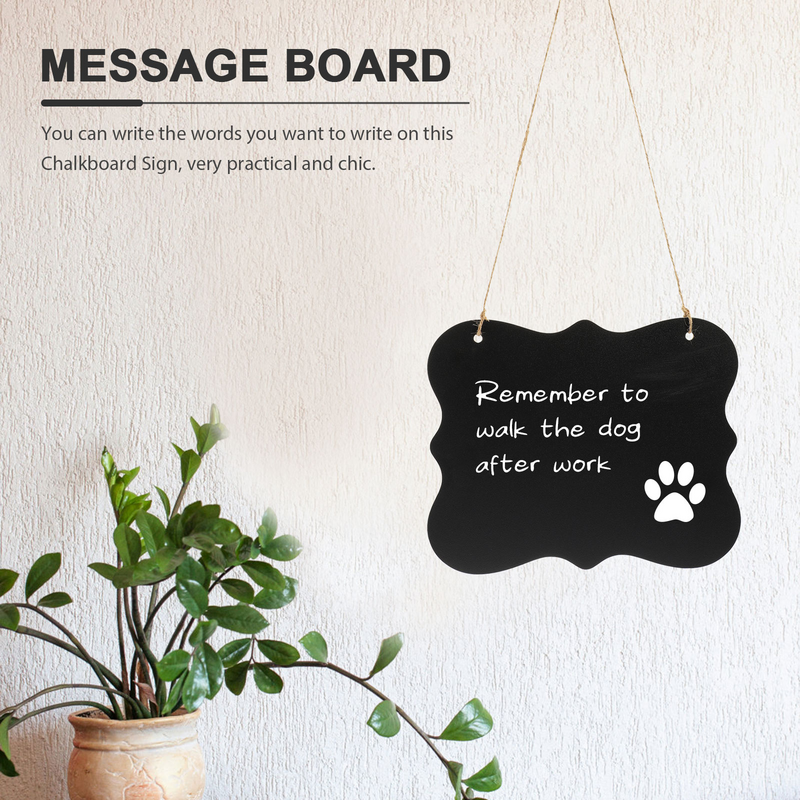 Tablero de mensajes para decoración de sala de estar, placa para decoración del hogar, decoraciones interiores para la casa
