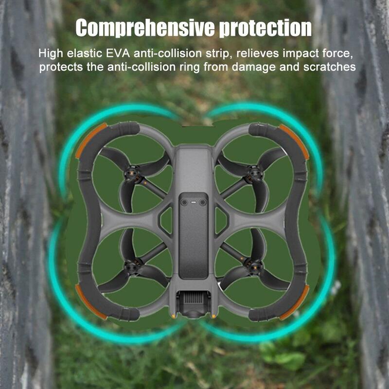Anti-Colisão Bumper para Dji Avata 2, Protetor de Proteção Hélice, Drone Acessórios, Protetores de Impacto