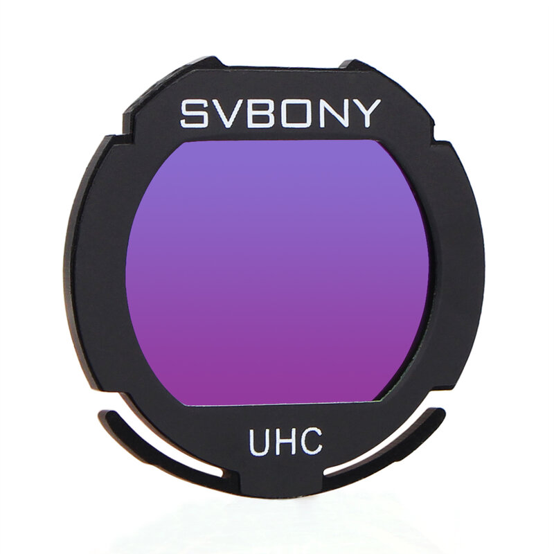 SVBONY teleskop filtr filtr UHC astrofotografia w celu poprawy kontrastu obrazu zmniejsza zanieczyszczenie światłem (1,25 cala/2 cale/EOS-C