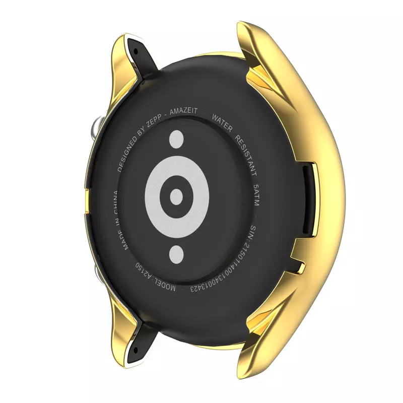 Casing Pelindung Pelat untuk Amazfit GTR 3 Pro Penutup Pelindung Layar Penuh Cangkang TPU Lunak untuk Jam Tangan Pintar Huami Amazfit GTR 2/3/4/2e