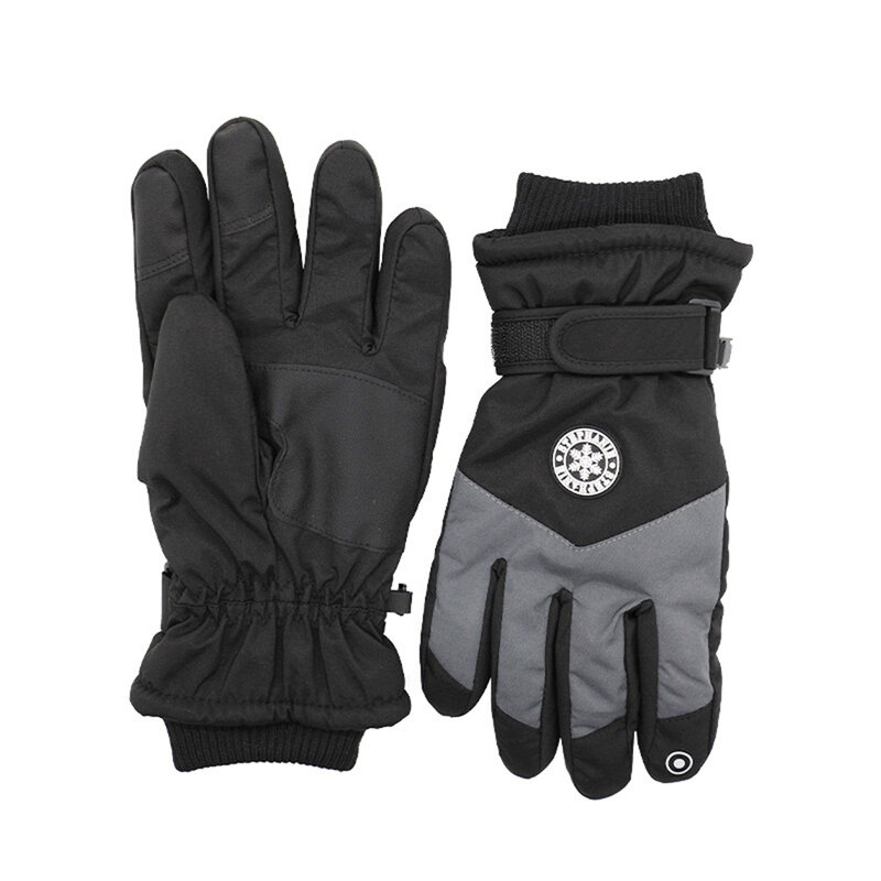 Sarung tangan ski, sarung tangan untuk olahraga luar ruangan anti air tahan angin termal tahan air hangat dipertebal