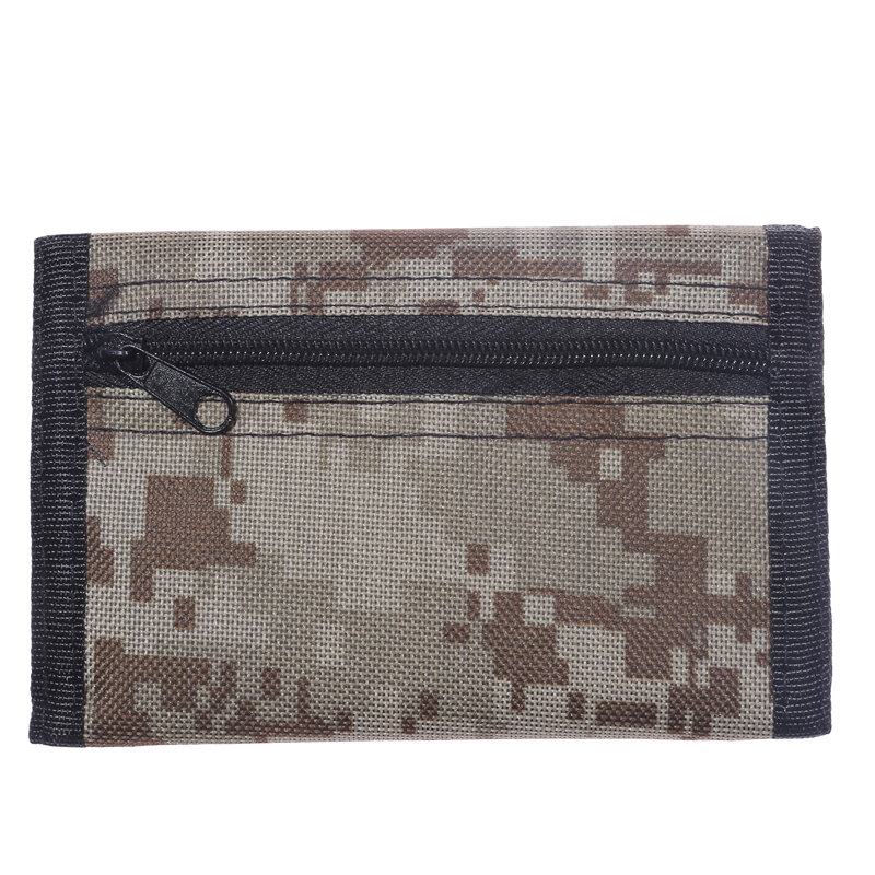 Multifunktionale Tasche Dünne Camouflage Kreditkarte Halter Für Im Freien Reise Sport Männer Brieftaschen Jagd Tasche Zipper Pack