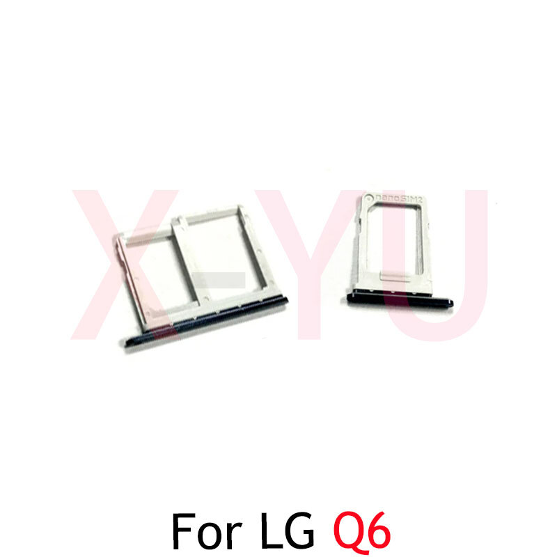 For LG Q6 K20 K8 Plus SIM Card Tray Holder Slot Adapter Replacement Repair Parts