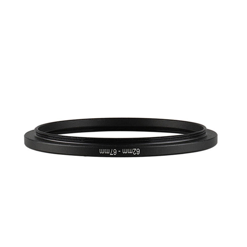 Алюминиевое черное увеличивающее кольцо фильтра 62 мм-67 мм 62-67 мм от 62 до 67 адаптер для фильтра объектива для Canon Nikon Sony DSLR объектива камеры