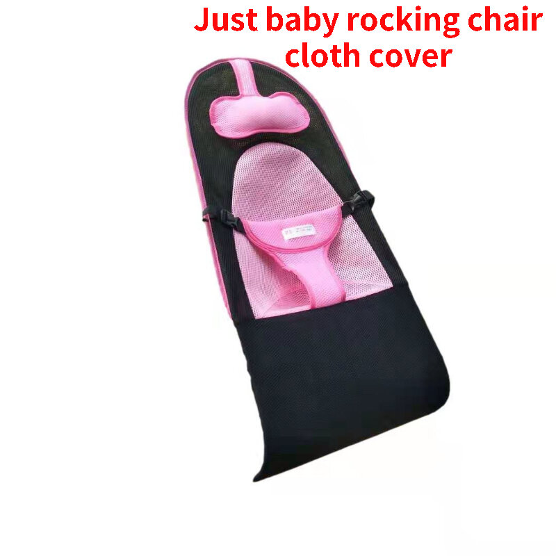 Nuova sedia a dondolo universale per bambini copertura in tessuto culla traspirante cambia e lava la copertura in tessuto di ricambio accessori stabili