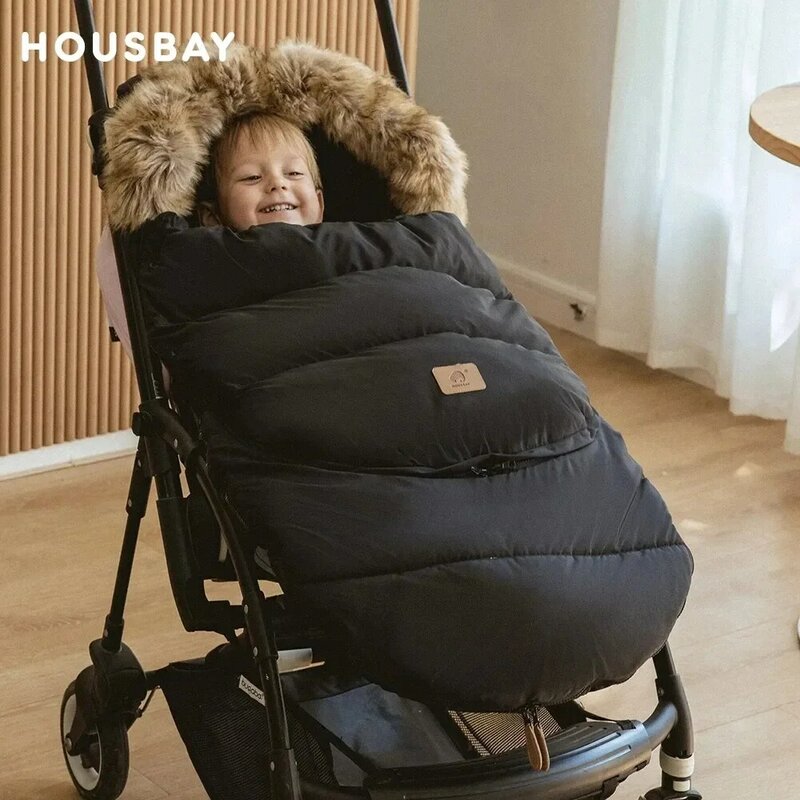 Inverno Footmuff rimovibile neonato culle busta per lo scarico più spesso uscita calda passeggino bambino sacco a pelo 0-3 anni