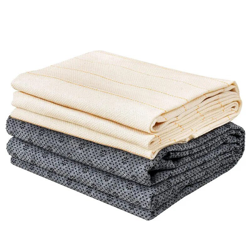 1.8m*1m Tufting Cloth Tufting Non-Slip Fabric Plum Blossom Pattern Tufting Fabric Non Slip Tufting Canvas Tufting Backing Fabric