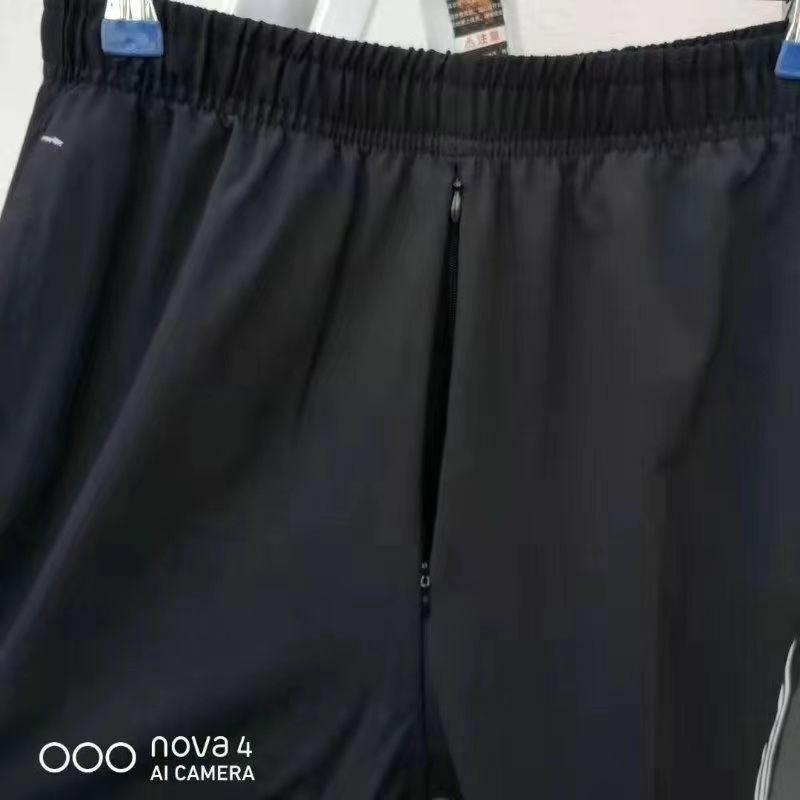 Cuecas masculinas de cintura aberta com zíper invisível, shorts esportivos casuais ao ar livre, plus size