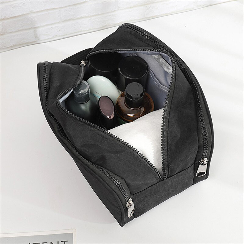 Travel tas perlengkapan mandi Pria Wanita wadah kebutuhan kosmetik tahan air tas Makeup wanita tas tangan kantung cuci kecantikan
