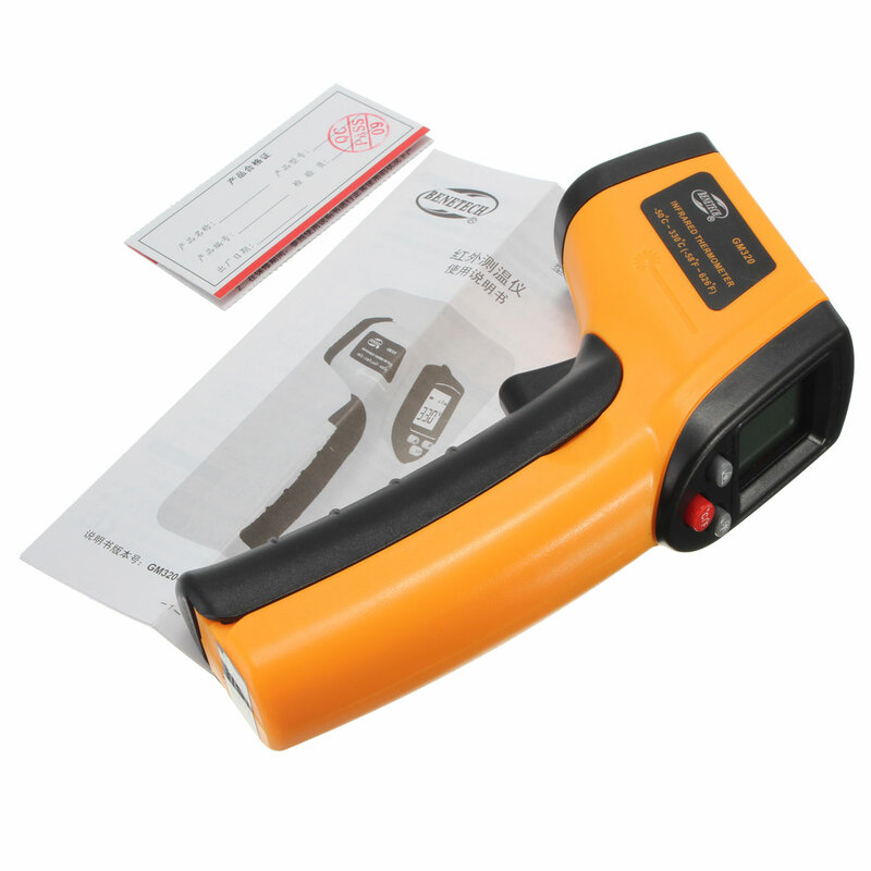 GM320 infrared thermometer industrial thermometer LCD Display Digital IR Infrared Thermometer Temperature Meter Gun