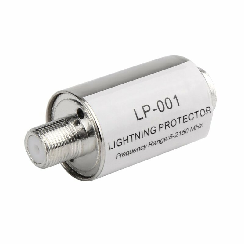Lighting Protector for Satellite TV, TV Lightning Protection Devices, Antena Satellite, Atacado, 5-2150MHz