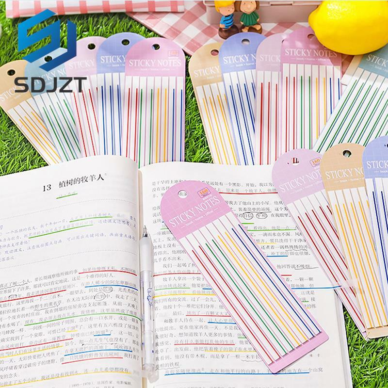 160 Sheets Transparent Sticky Notes Pads Clear Notepad Waterproof Memo Pad for Journal School Office Stationery