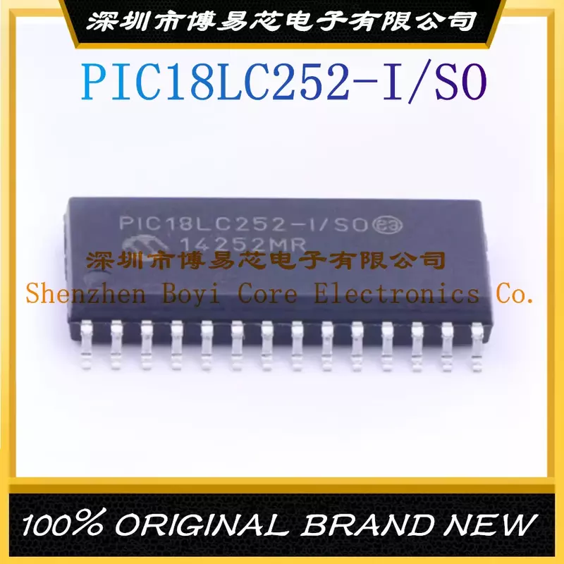 PIC18LC252-I/Jadi Paket SOIC-28 Baru Asli Asli Mikrokontroler IC Chip (MCU/MPU/SOC)