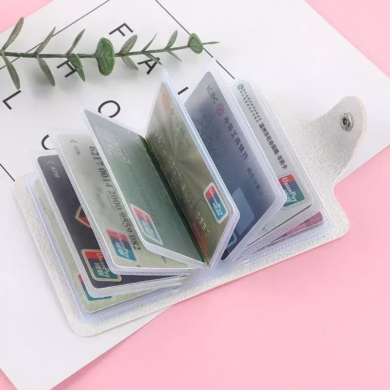 أكياس بطاقة الكرتون لطيف ، حاملي بطاقات الهوية والائتمان ، حافظة ملونة مبتكرة ، غطاء بطاقات البنك ، فتحات متعددة ، محفظة بالألوان الكاملة