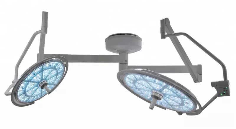 Lampu led darurat dalam ruang operasi rumah sakit lampu bedah demo tunggal