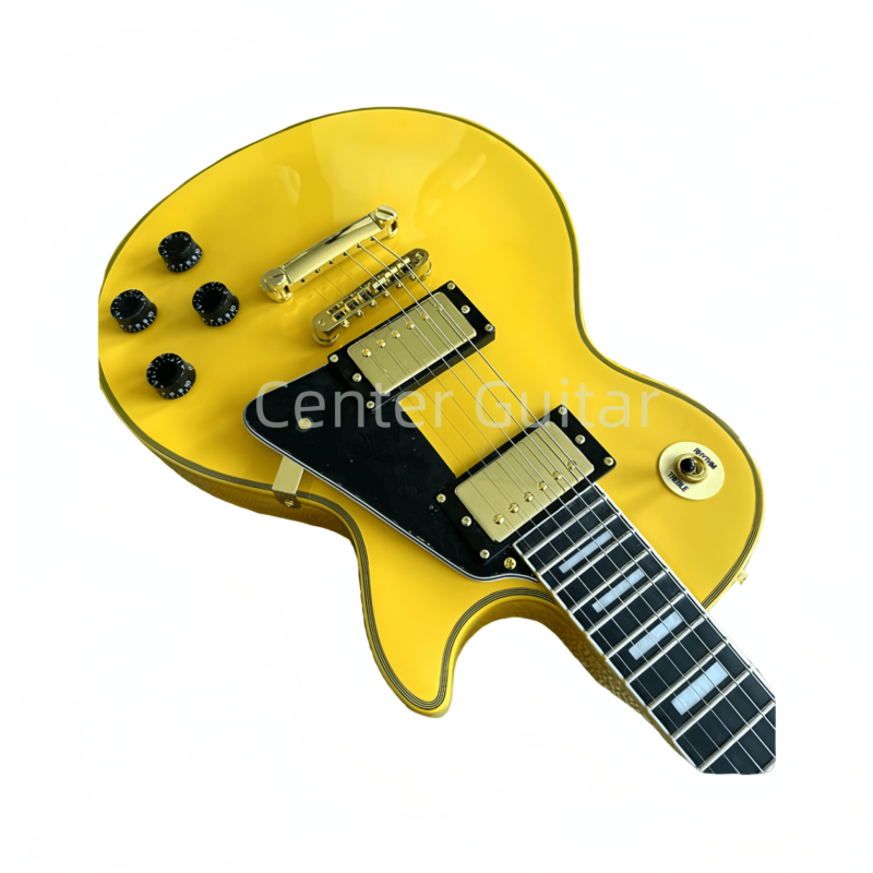 Guitarra elétrica personalizada, guitarra elétrica de alta qualidade, fabricada na China, padrão LP, entrega gratuita