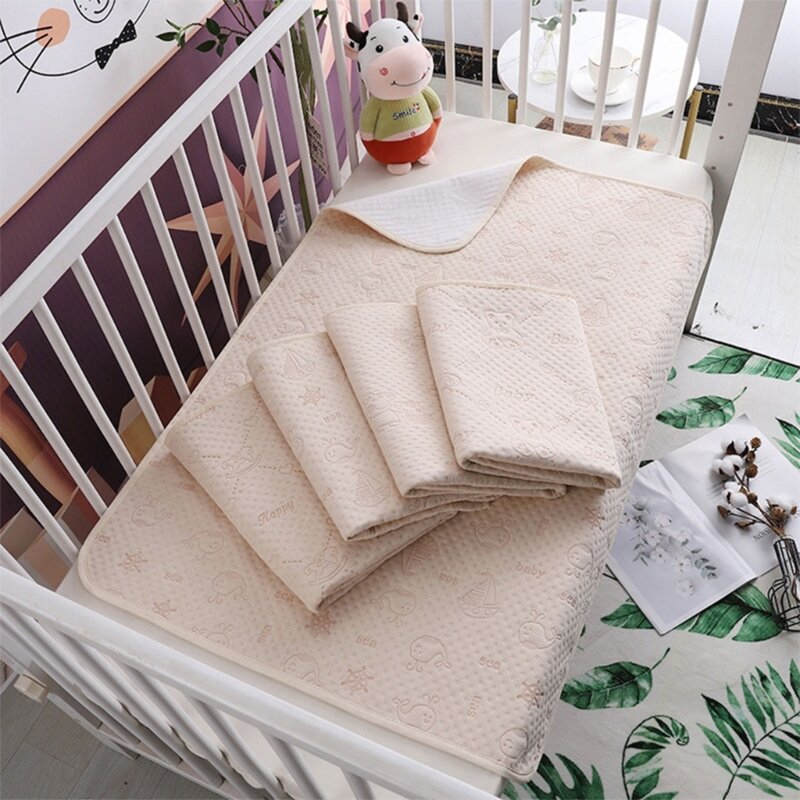 Cambiador de pañales impermeable B2EB para recién nacidos, tapete de juego, colchón, tapete para pañales portátil