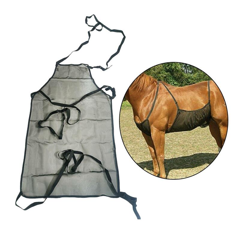 Pferd Fliegen teppich elastische Bauch abdeckung Schutz netz