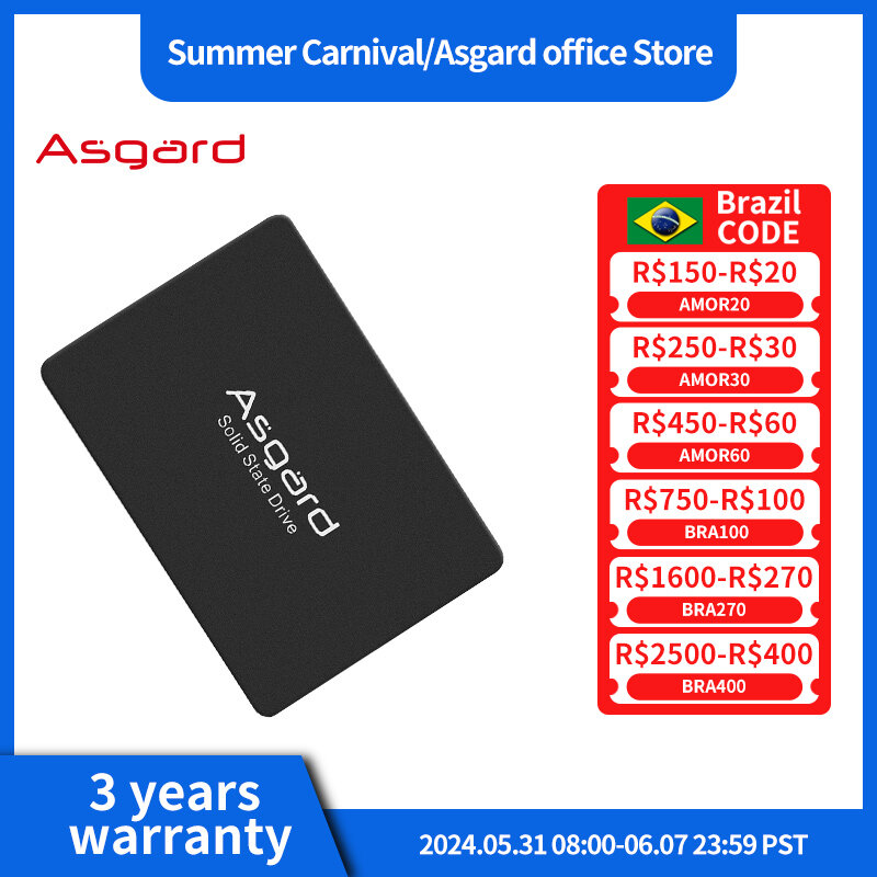 Asgard Sata3 Ssd Als Serie 256Gb 512Gb 1T 2T Ssd 2.5 Harde Schijf Solid State Schijf Voor Laptop En Desktop