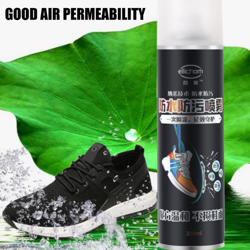 Spray anti-salissure imperméable multi-usages pour chaussures, 300ml