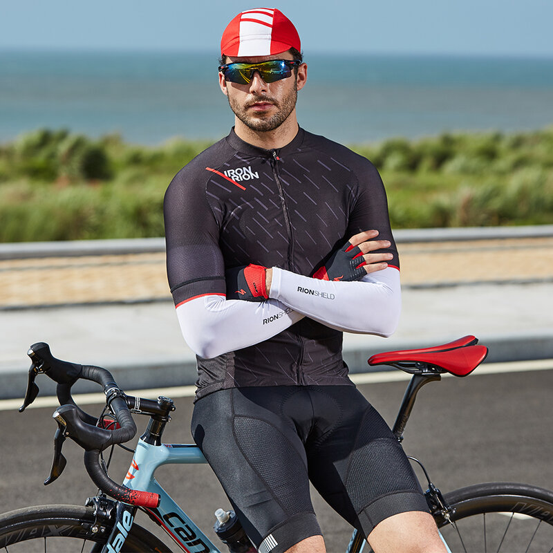 RION-pantalones cortos de ciclismo para hombre, mallas acolchadas transpirables para bicicleta de montaña, triatlón, Licra profesional