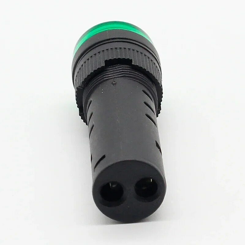 Cicalino indicatore led 16mm per montaggio a pannello 12V 24V 220V cicalino led