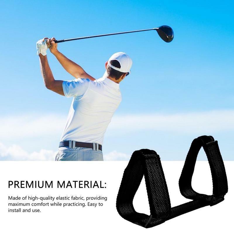 Golf Swing Training Elbow Brace Golf Arm Sleeves For Men Comfortable Adjustable Golf Curved Arm Brace Enhances Golf Practice