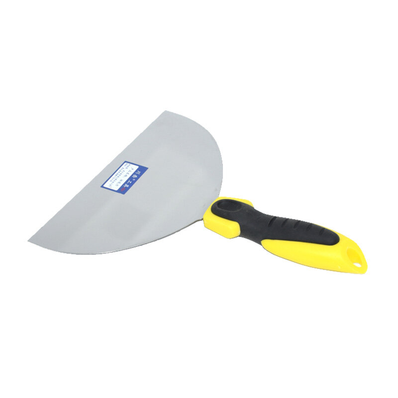 Stainless Steel Putty Knife com Plastic Handle, Batch Knife, Paint Spatula, Ferramenta, Gadgets Construção, 8"
