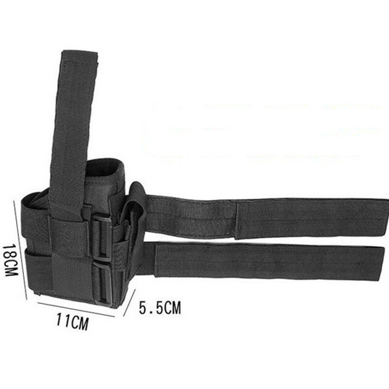 Universal Tactical Drop Leg Thigh Gun Holster Pouch Left Right Hand Hunting Military Airsoft Glock Handgun Holder Bag