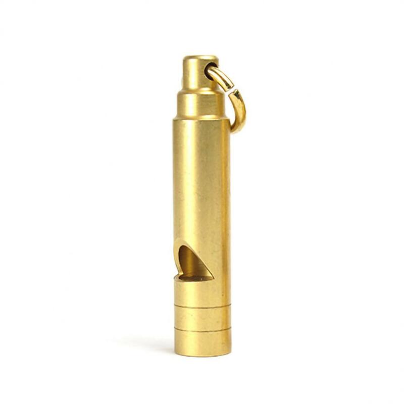 Vintage Brass Whistle Outdoor Survival Equipment Army Training Pets Dogs Retro Referee Outdoor Safety Hiking Camping EDC Tool