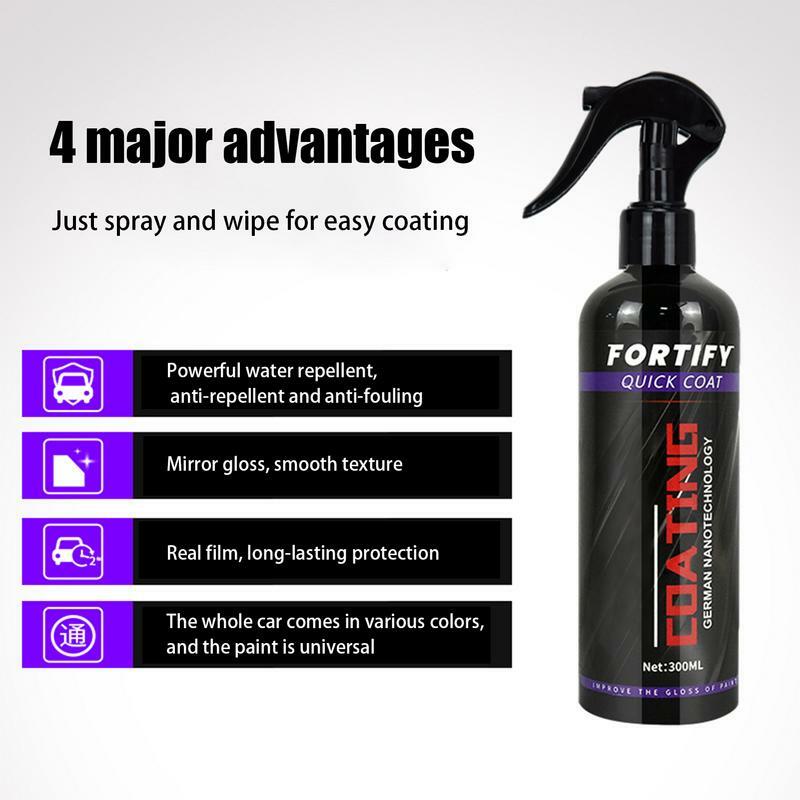 High Protection Quick Coating Spray Multifunctional Car Fast-Acting Coating High Efficiency Car Coating Agent Spray Waterless