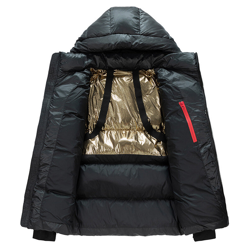 90 Down Jacket for Men Warm Couple New Casual Outerwear and Fashionable Trend of Winter Clothing for Men and Women