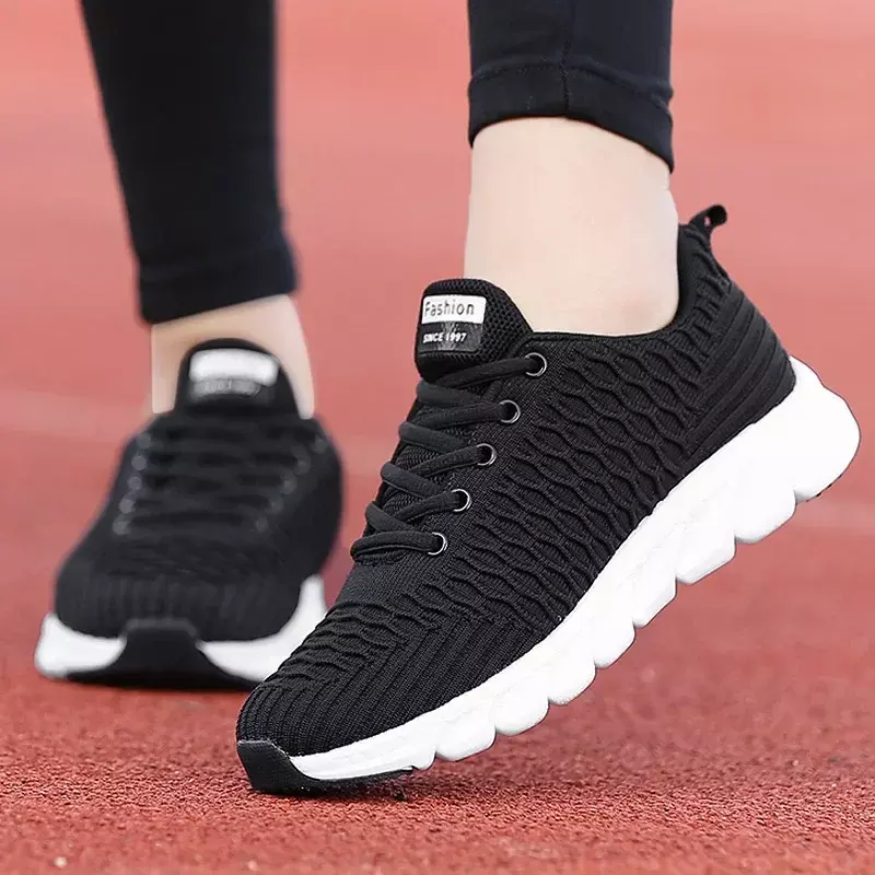 Spring Autumn New Shoes Women Stretch Fabric Fashion Sneakers Woman Casual Shoes Tenis De Mujer Student Sports Shoes Ladies