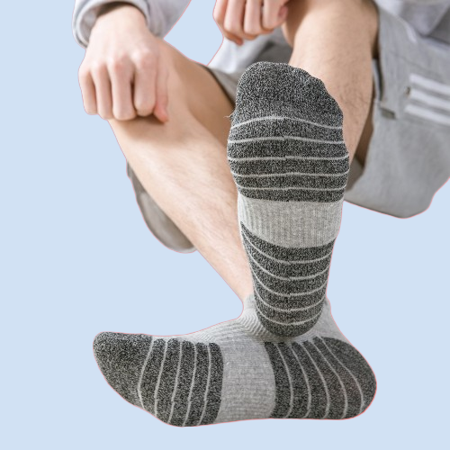 Ankle Athletic Running Socks Low Cut Sports Socks Breathable Cushioned Tab Socks for Men Women 5 Pairs/Lot Socks