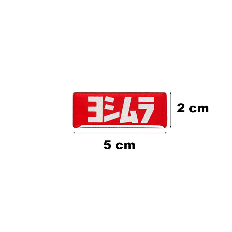 Stiker reflektif 3D untuk sepeda motor, helm sepeda, Aksesoris stiker Sponsor untuk Suzuki Yamaha Honda Kawasaki