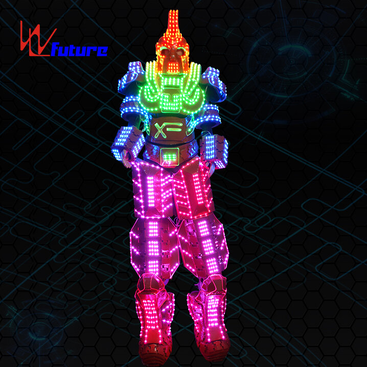 2021 hot sale big size LED cosplay realistic transformer robot costume for business