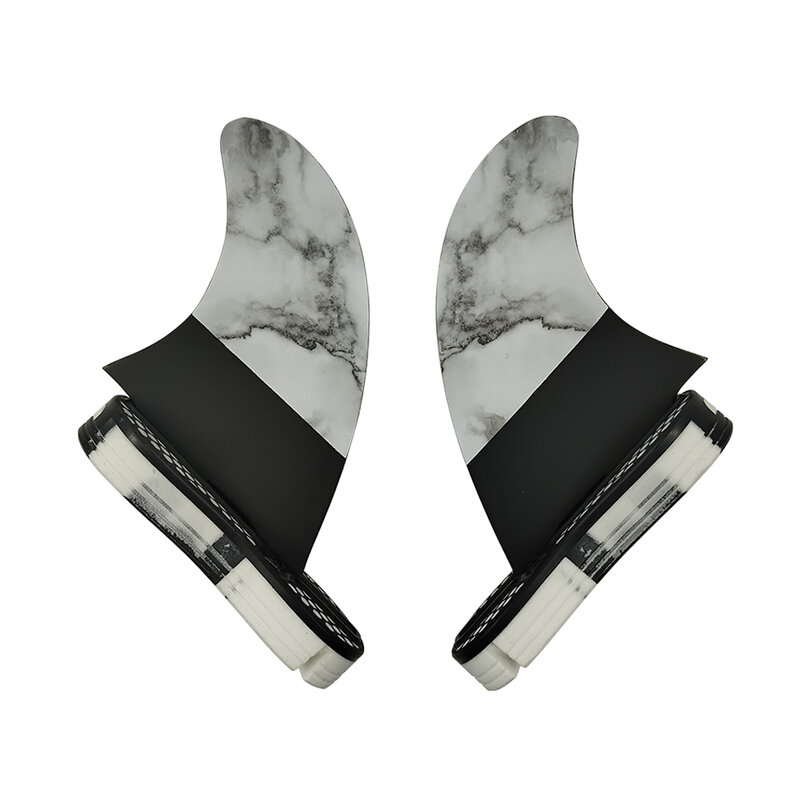 Задние плавники GL UPSURF с двойными вкладышами/двойные планшеты S2/одинарные вкладыши, плавники из стекловолокна для работы с сердечником, двойные плавники, аксессуары для серфинга