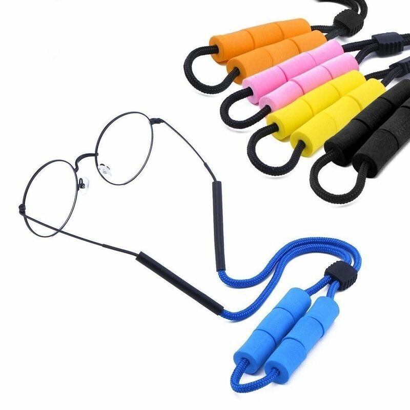 Cadena para gafas de sol para hombre y mujer, cordón para gafas de natación, soporte para gafas, correa para gafas, cuerda flotante