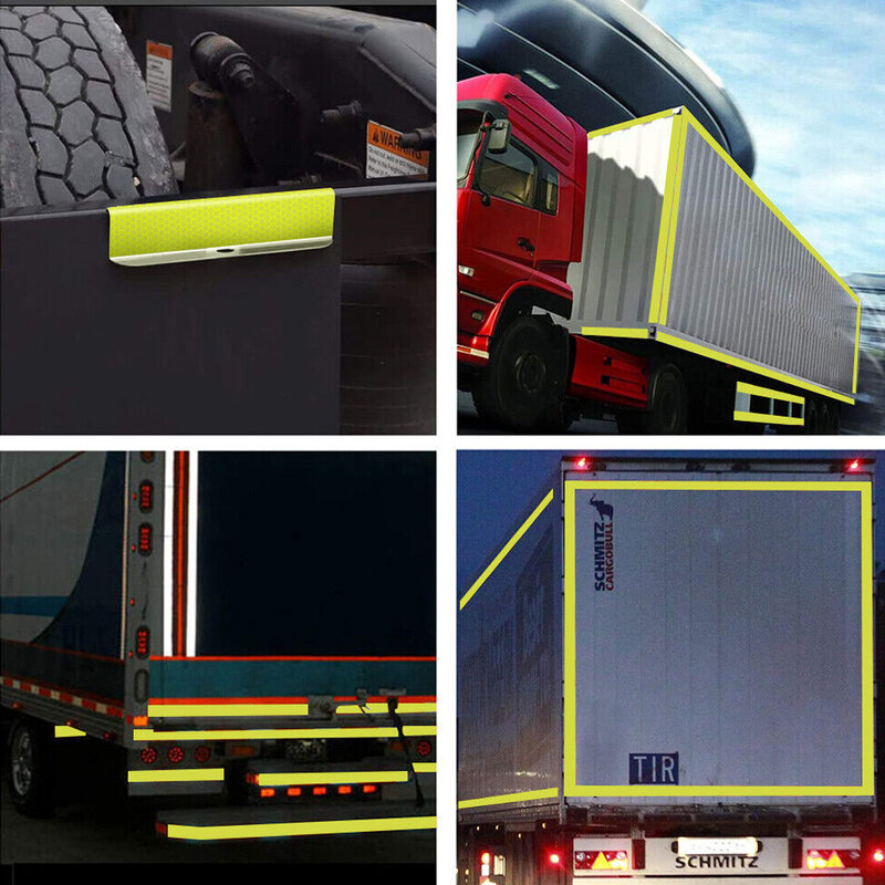 Waterproof Reflective Tape Industrial Marking Tape For Outdoor Cars Trucks