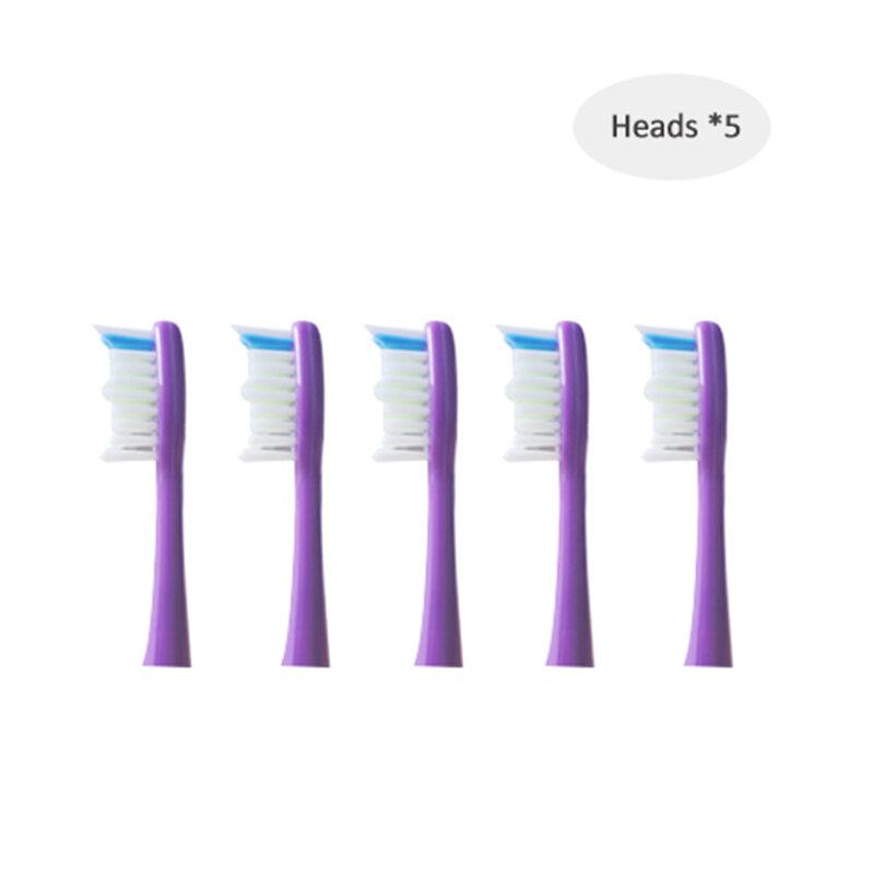 CANDOUR-Cabezal de cepillo de dientes eléctrico sónico, cabezales reemplazables, suave, Dupont, cd5166, cd5168, cd5133